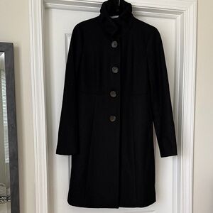 J. Crew Black Women's Wool Coat